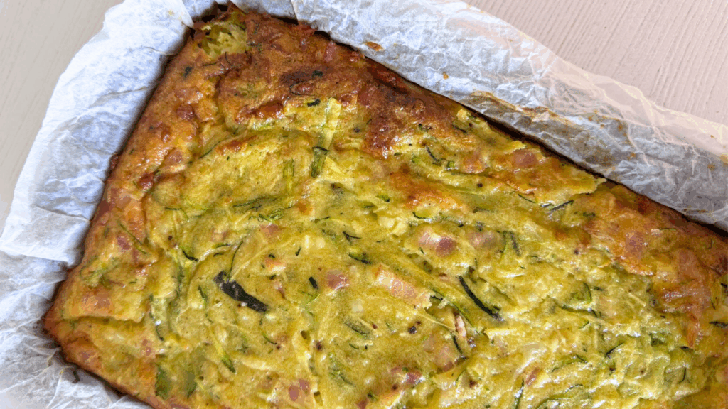 Zucchini Slice - Wholesome by Sarah